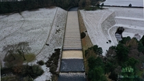 The Damflask Spillway Part of the Bradfield Dam network built after The Great Flood of Sheffield in  that killed  people
