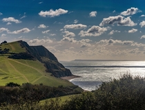 The Dorset Coast south UK 