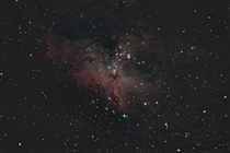 The Eagle Nebula in true color 