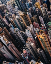 The extreme density of Hong Kong