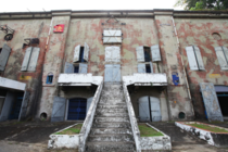 The former Imperial Japanese Navy Fongshan Wireless Communications Station This building offers a great insight of Taiwans dark history and especially the KMT During WWII this was a wireless station After WWII it was a detention and interrogation center n