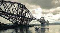 The Forth Bridge Scotland on a moody afternoon a few weeks ago 