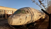 The fuselage of a Dornier  prototype on Berlins Tempelhof-Airport that was turned into a park in 