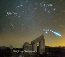 The Geminids - NASA Astronomy Picture of the Day December th 