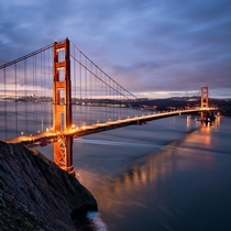 The Golden Gate at Blue Hour