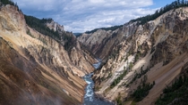 The Grand Canyon of Yellowstone NP 