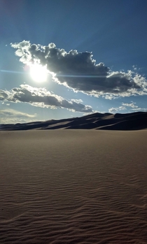 The Great Sand Dunes National Park and Preserve CO 