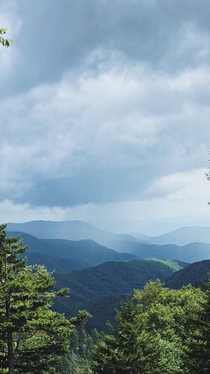 The Great Smoky Mountains Gatlinburg TN -Clingmans Dome 