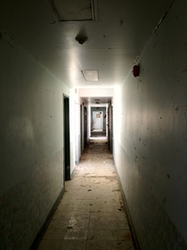 The Hallway to the Jail Cells of the Rideau Correctional Center 