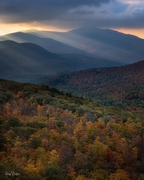 The High Peaks region of the Adirondacks New York 