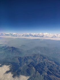 The Himalayan Range Nepal from  feet  x