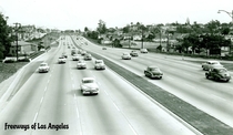 The Hollywood Freeway- Los Angeles 