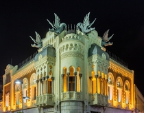 The House of Dragons in Ceuta a Spanish exclave in Morocco  x 
