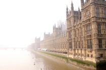 The Houses of Parliament in London fade into the mist  Photographed by Jasper Landman