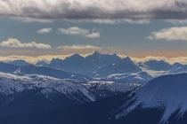 The Howson Range found in northern British Columbia Canada At 