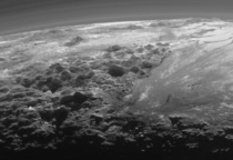 The ice mountains on Pluto