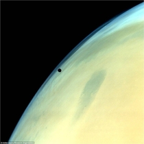The Indian Space Research Organisations ISRO Mars Orbiter Mission Mom has captured this spectacular image of Phobos one of the two moons orbiting Mars the other is Deimos