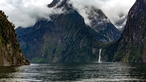 The intimidating peaks of Milford Sound NZ  IG imgio