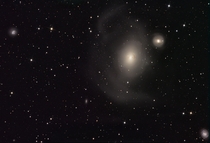 The Intriguing Galaxy Pair NGC -NGC  