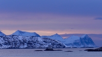 The ironically named Summer Island Sommarya Norway 