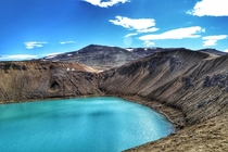 The Krafla Viti Crater Iceland OC 