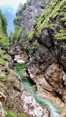 The Lammer-Klamm - kind of a canyon Scheffau am Tennengebirge Austria 