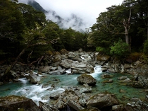 The land before time Routeburn Track Fiordland National Park New Zealand 