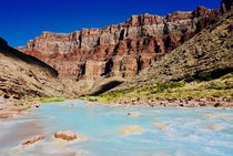 The little Colorado river Grand Canyon National Park 