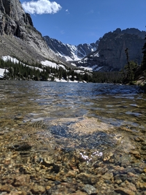 The loch Vale Rocky mountain national park  x