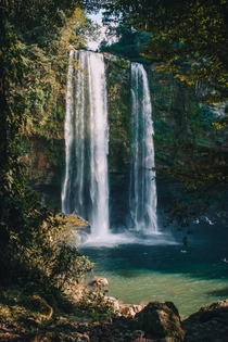 The Magical Misol-Ha Waterfalls in Chiapas Mexico 