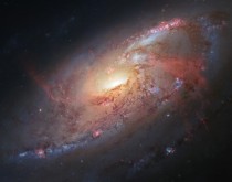 The magnificent spiral galaxy M by Hubble Space Telescope  