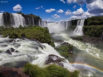 The majestic Iguacu Falls of Brazil  photo by Bar Artzi