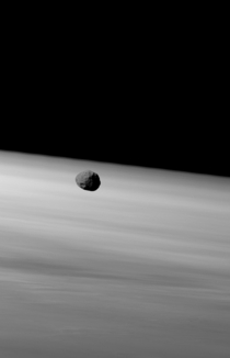 The Martian moon Phobos taken by Mars Express  January  