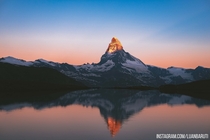The Matterhorn at sunrise 