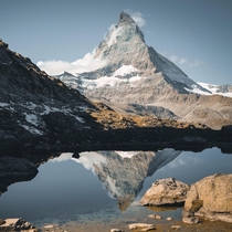 The Matterhorn in Switzerland 