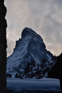 The Matterhorn in Zermatt Switzerland is honestly majestic 