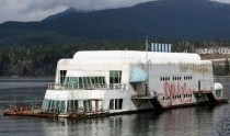 The McBarge the first floating McDonalds abandoned since  -Vancouver BC 