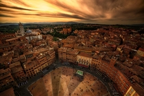 The medieval beauty of Siena heart of Tuscany Italy 