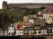 The medieval city wall of Porto Portugal  Photographed by Neil King