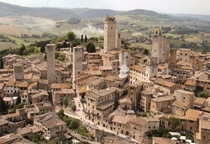 The medieval town of San Gimignano