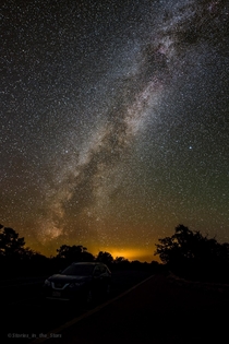 The Milky Way above Grand Canyon National Park the skies above the West Coast are amazing 