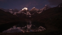 The Milky Way and m Peaks at astronomical dawn from my campsite in Peru 