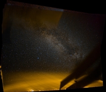 The Milky Way as seen from the International Space Station 