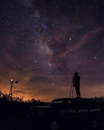The Milky Way from Wickenburg Arizona 