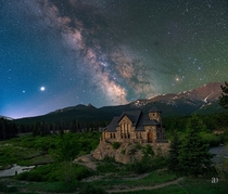 The Milky Way near Rocky Mountain National Park