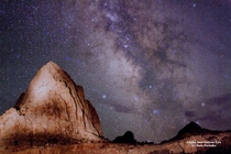 The Milky Way observed over Capitol Reef NP Utah Photo by Wally Pacholka 