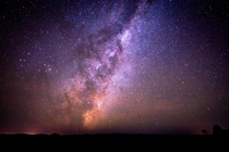 The Milky Way over Wamboin Australia 