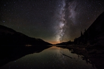 The Milky Way over Yosemite National Park  Photographed by Rodney Lange