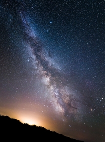 The Milky Way reaching across our night sky 