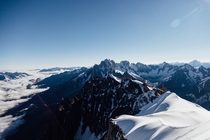 The Mont Blanc Massif France 
